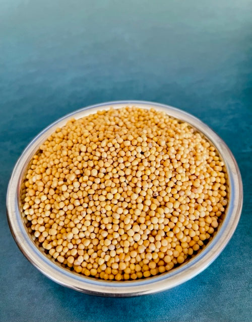 Organic Yellow Mustard Seeds (Moutarde)