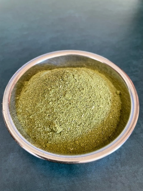 Small Batch Curry Leaf Powder (Kadhi Patta)